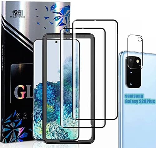 for Samsung Galaxy Note 20 Ultra Tempered Glass Screen Protector + Camera Lens Protectors [2+1 Pack] [3D Glass] [Anti-Scratch]HD Fingerprint unlock Full Coverage Screen Protector for Note 20 Ultra