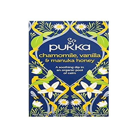 Tisane Pukka Chamomille, Vanille & Miel Manuka Cover