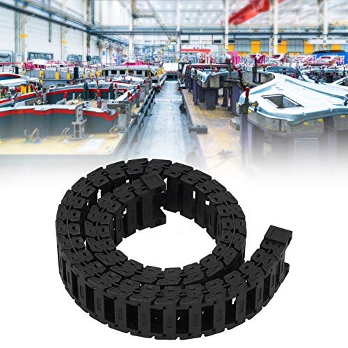 Corrente de arrasto de cabo, transportador de fio de nylon de processamento preciso para braço de má