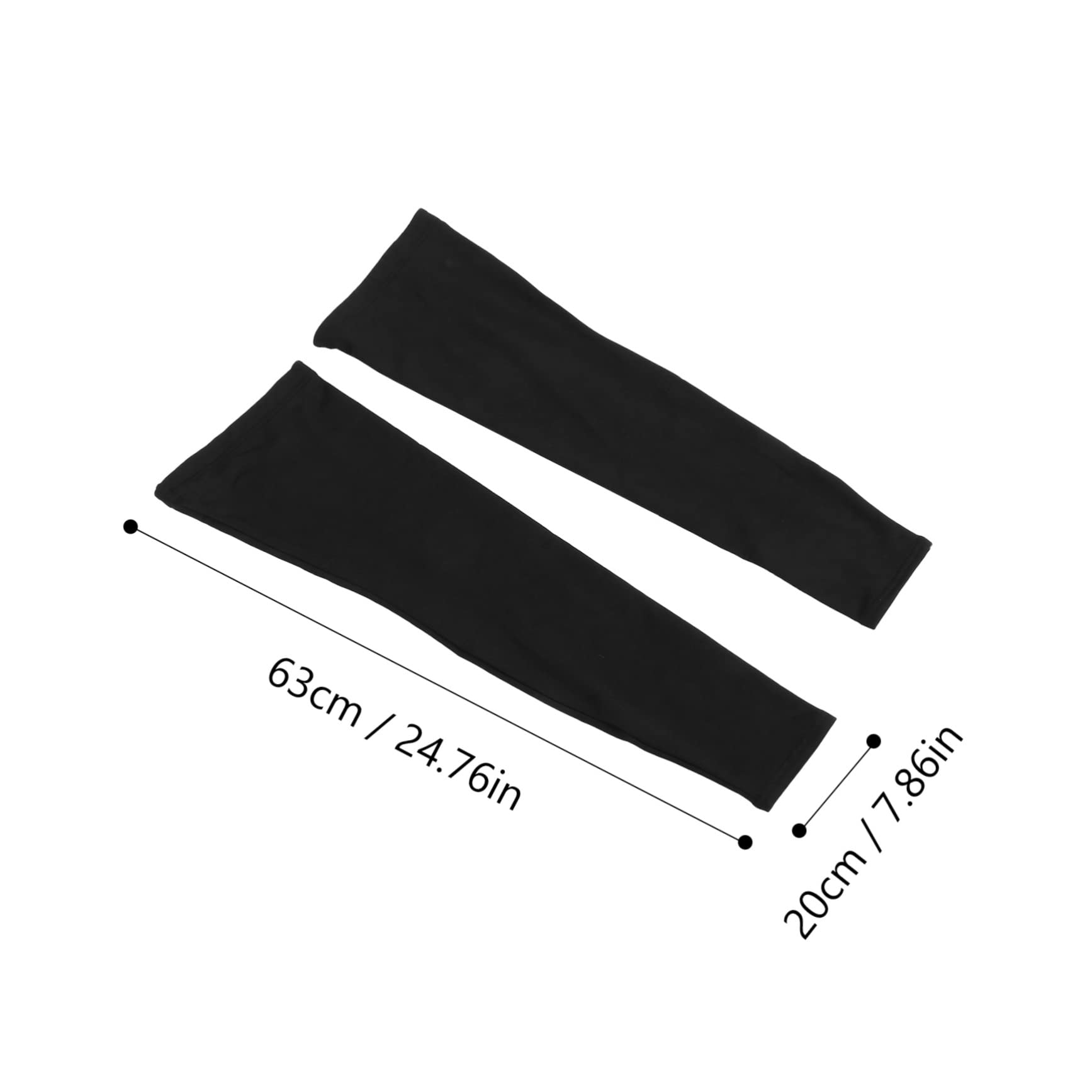 GRIRIW 1Pair Thermal Fleece Cycling Leg Warmers Windproof Knee Sleeves for Cold Weather Full Sleeves for Enhanced Comfort and Muscle During Biking