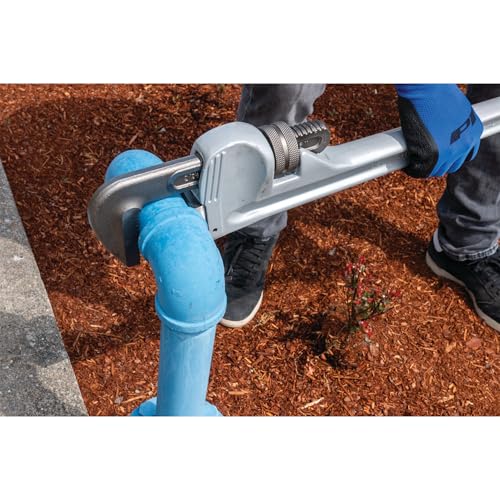 Image of Performance Tool W2136 36 in. Aluminum Straight Pipe Wrench | Heavy-duty plumbing tool. Precision milled and drop forged steel jaws. Strong, lightweight handle