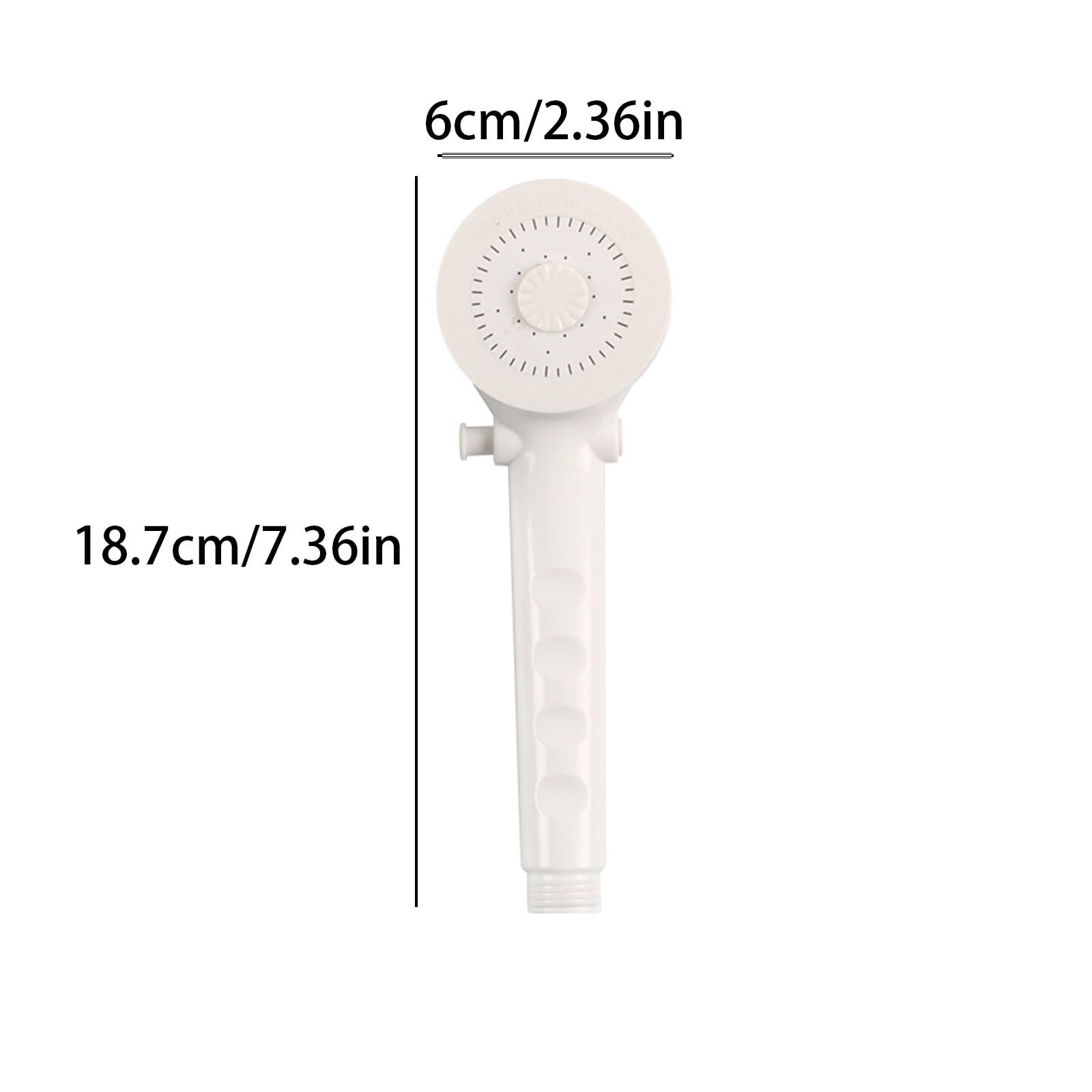 Manguera de ducha para autocaravana, repuesto flexible ABS de 1, 5 m, ligera, resistente a la humedad para mejoras en baño Manguera de ducha ABS