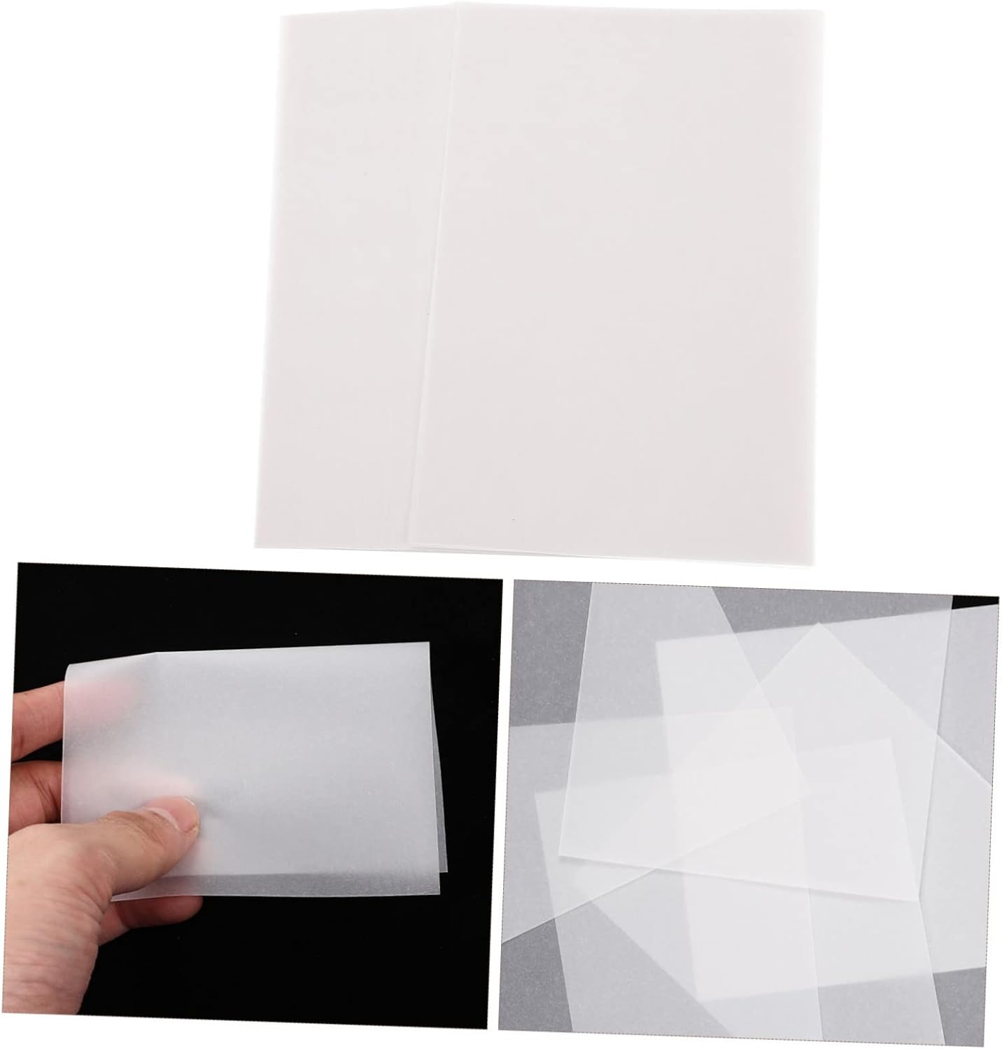 Homoyoyo 400 Sheets Transfer Paper for Drawing Professional Tracing Paper for Artists One-Sided Design for Sketching and DIY Projects