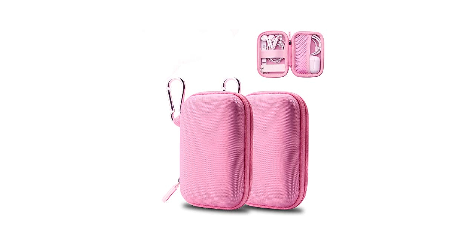 【未開封】MR. DOB（ピンク）イヤホンポーチ Amazon.com: Pink Earbud Case ASMOTIM Pink Earphone Cases