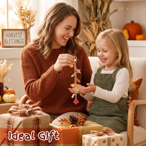 Fall Keychain Making Kit, Thanksgiving DIY Charms Key Chain Craft Supplies by X1zuue - Used condition - Image 6