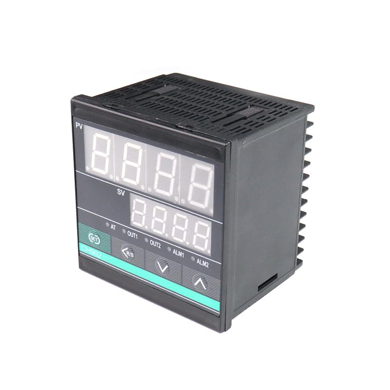 Controllo della Temperatura Regolatore CH Serie SSR/Relè Doppia Uscita AC 220V Termostato Lngresso Universale Smart Digital(96x96mm CH902)