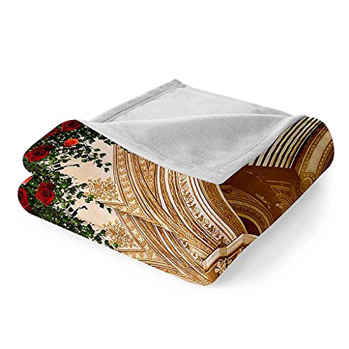 Couverture Polaire en Flanelle Microfibre Luxe Impression 3D - 7