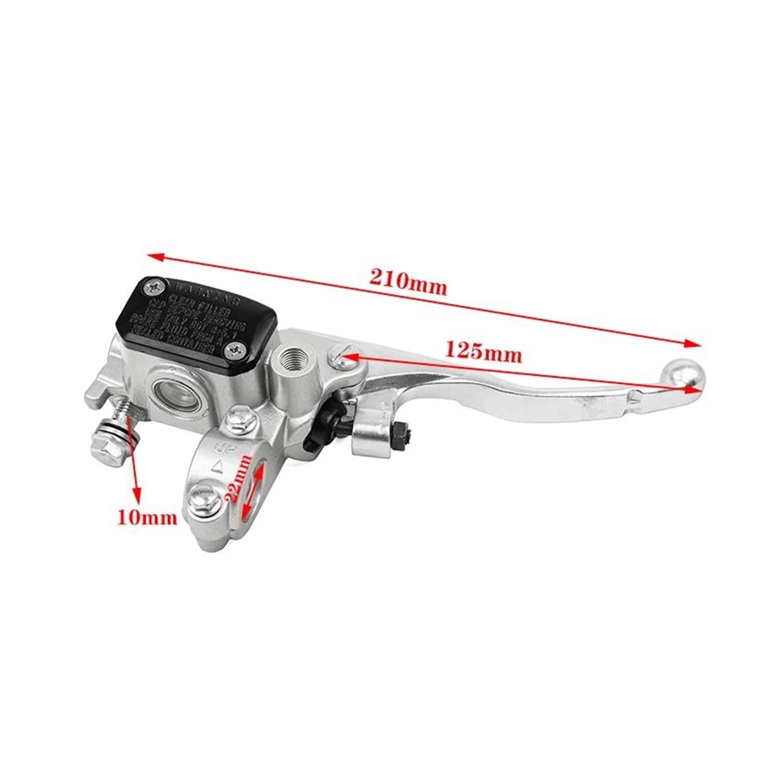 Levier De Frein Pompe D'embrayage De Maître-cylindre De Frein Droit/gauche De 22 Mm Pour Embrayage Hydraulique De Moto KTM EXC EXCF SX SXF SX-W XC-W XC-F(Hydraulic clutch)