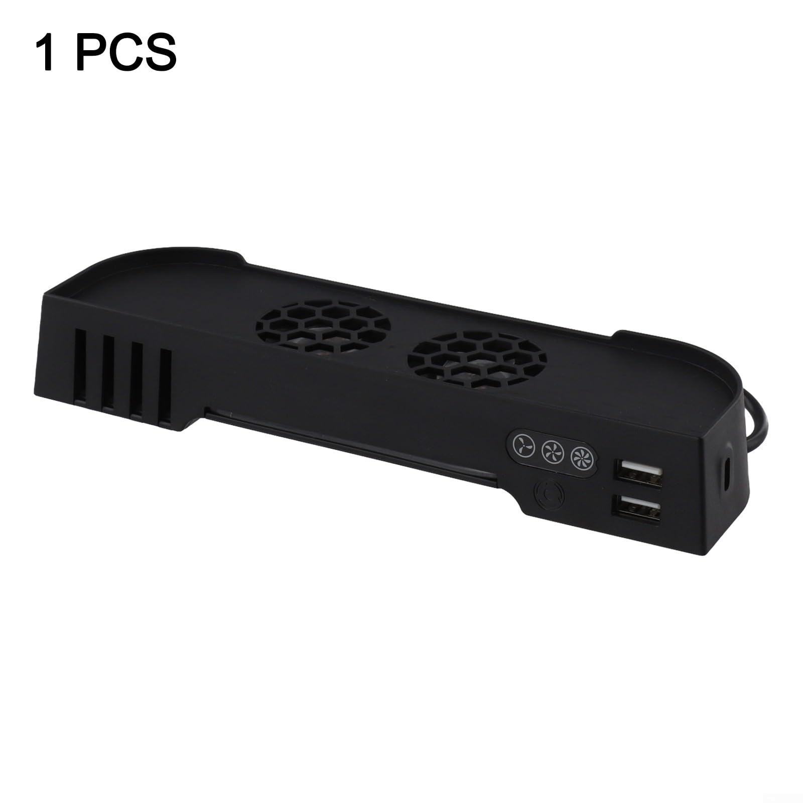 Ventilateur de refroidissement pour Switch 2, ventilateurs de refroidissement pour station d'accueil Switch 2 avec deux ventilateurs haute vitesse, fonctionnement silencieux, alimentation USB pour les