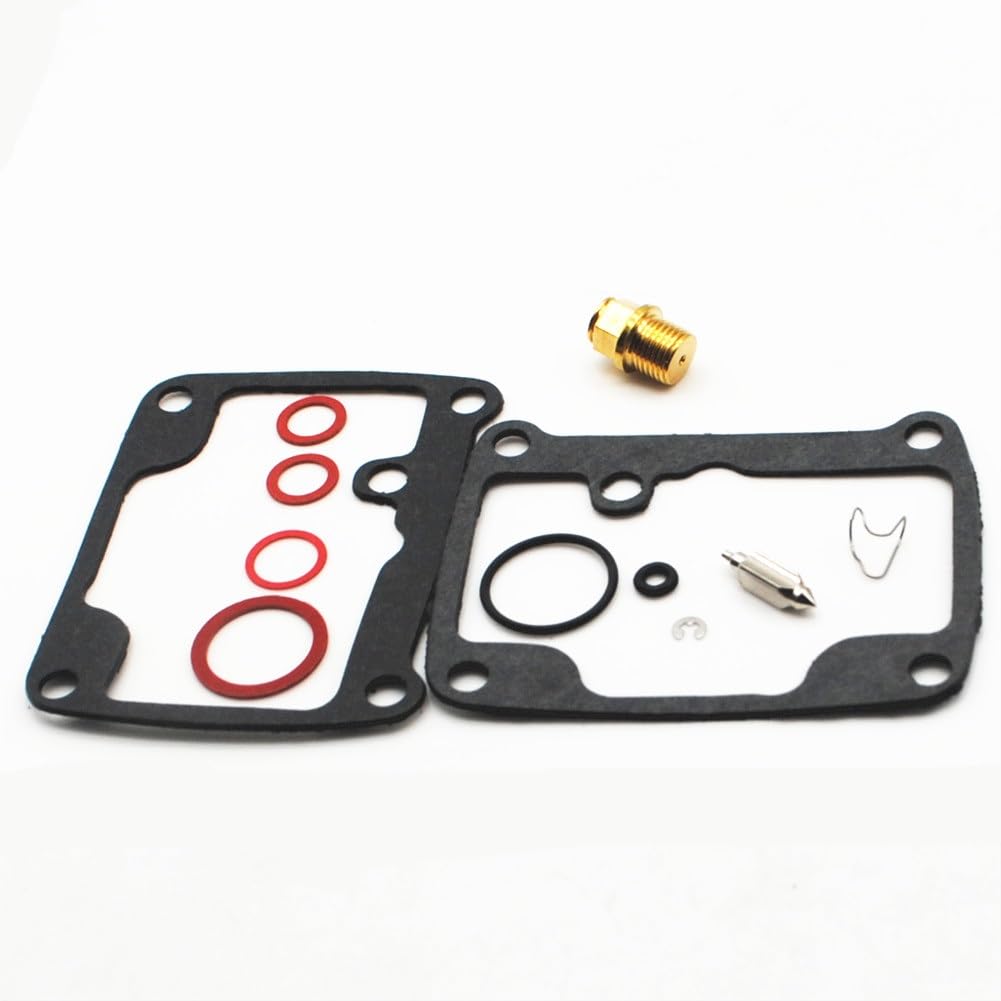 Kit Riparazione Carburatore Per Moto Mikuni VM32 VM34 – 4 Set Completi Con Guarnizioni, Galleggiante E Membrana Per Manutenzione