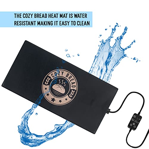 Cozy Bread Heat Mat Portable Bread Proofer (10" x 21") Love What