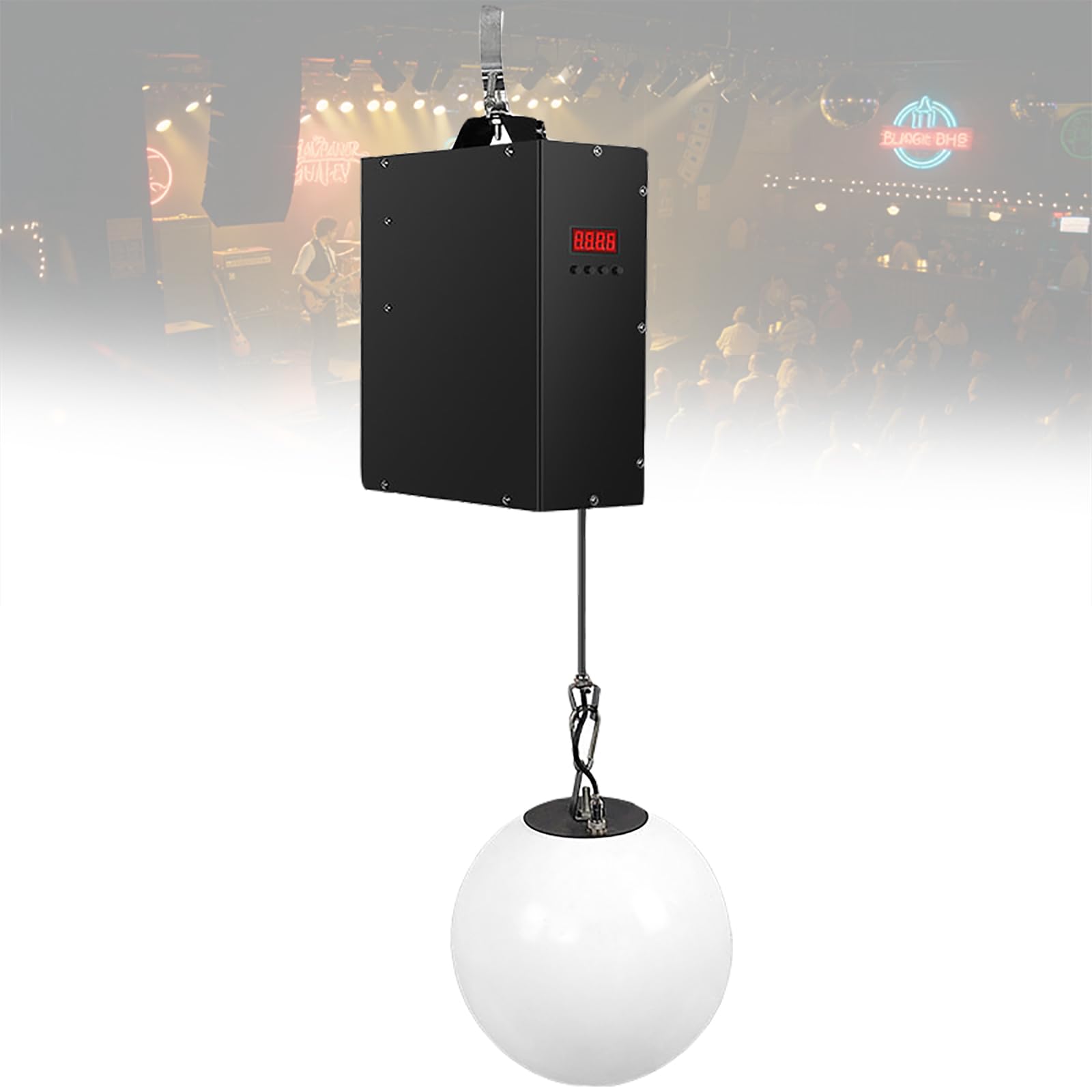 Kinetic Light Ball Color Scenariusz Oświetlenie Led 3D System Podnoszenia Oświetlenie 8 Kanałów Piłka Podnosząca Efekt Fali W górę I W Dół, Nadaje się do Barów, 4M