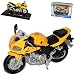 Produktbild Suzuki Sv650s Sv650 Sv 650 S Gelb Mit Sockel 1/18 Maisto Modellmotorrad Modell Motorrad