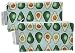 Itzy Ritzy Reusable Mini Snack Bags - 2-Pack of 3.5" x 7" BPA-Free Snack Bags are Food Safe & Washable for Storing Snacks, Pacifiers and Makeup in a Diaper Bag, Purse or Travel Bag, Guac Star