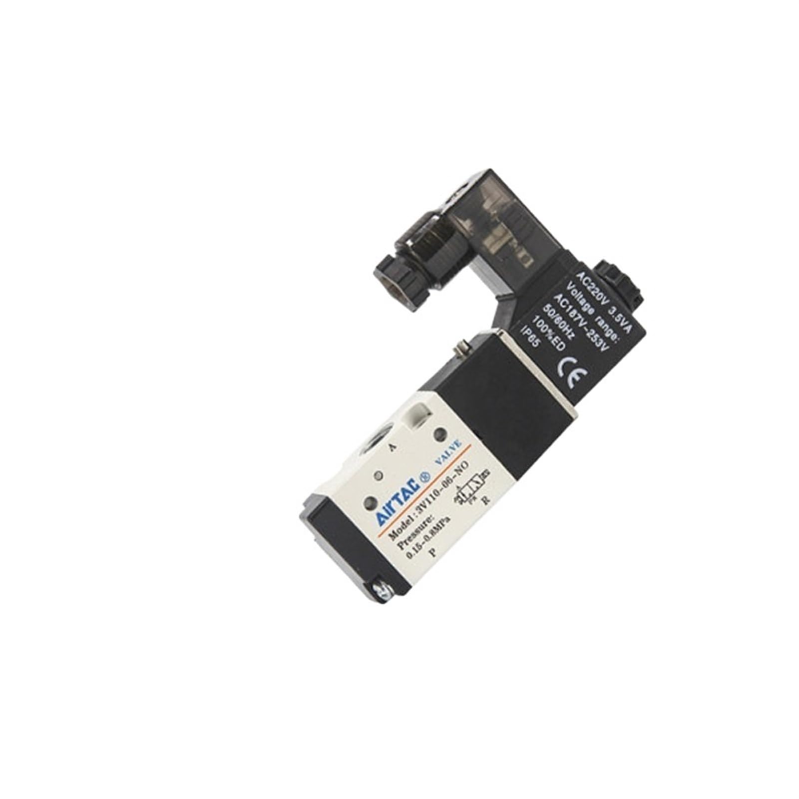 JNVFTCUX Solenoid valve 3V110-06/3V210-08/3V310-10 two-position three-way reversing electronic(3V310-08NC DC24V)