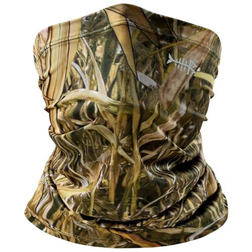 Image of BASSDASH UPF 50+ UV Sun Protection Neck Gaiter Fishing Mask Hunting Kayaking Hiking Cycling Ski Sports