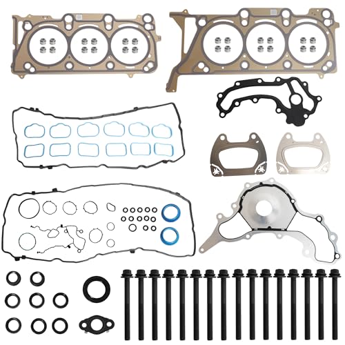 Image of Head Gasket with Bolts Set HGS1184,17-20 for Chrysler Pacifica, 20 for Voyager,16-20 for Dodge Durango,19-20 for Ram 1500,16-18 for Jeep Grand Cherokee, 18 for Wrangler,3.6L V6, ES72467(95pcs)