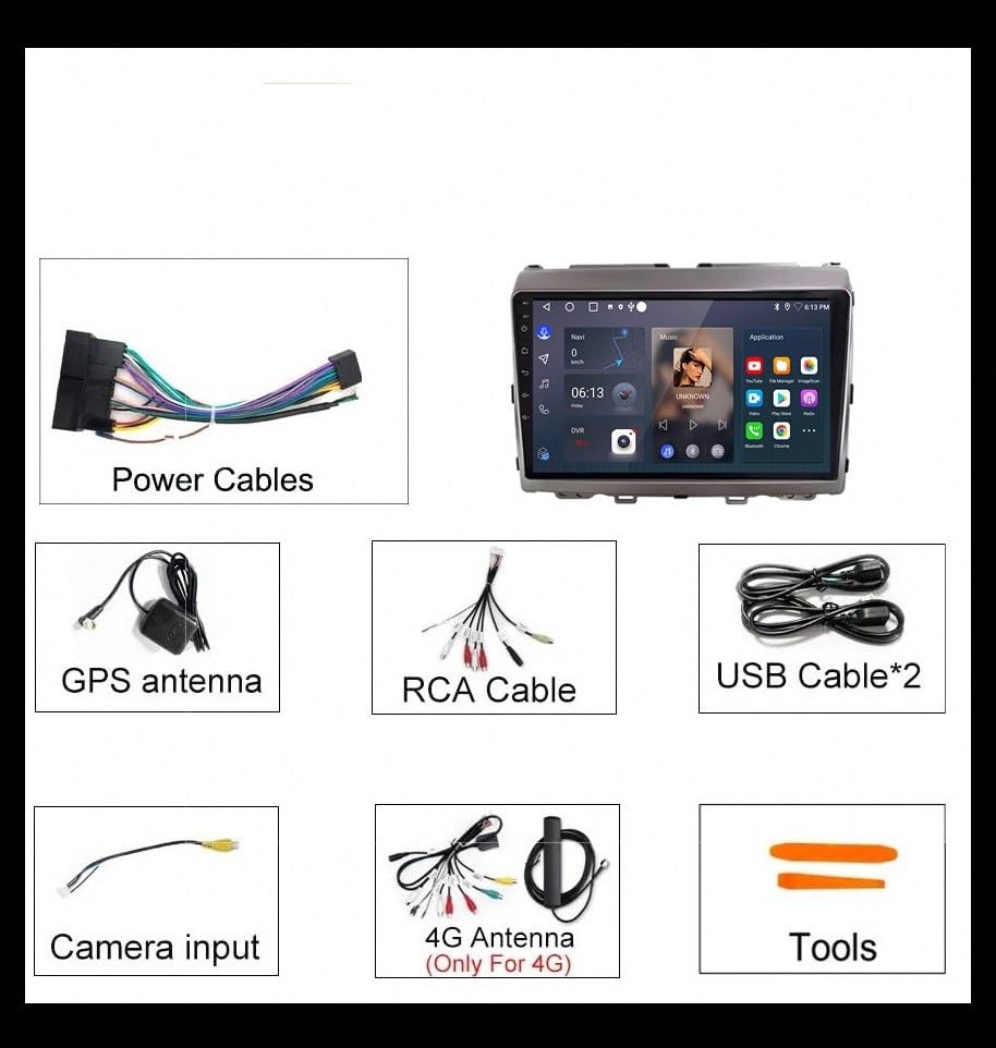 Radio de coche para Mazda MPV LY evita cables molestos con Android Auto y 4G 6