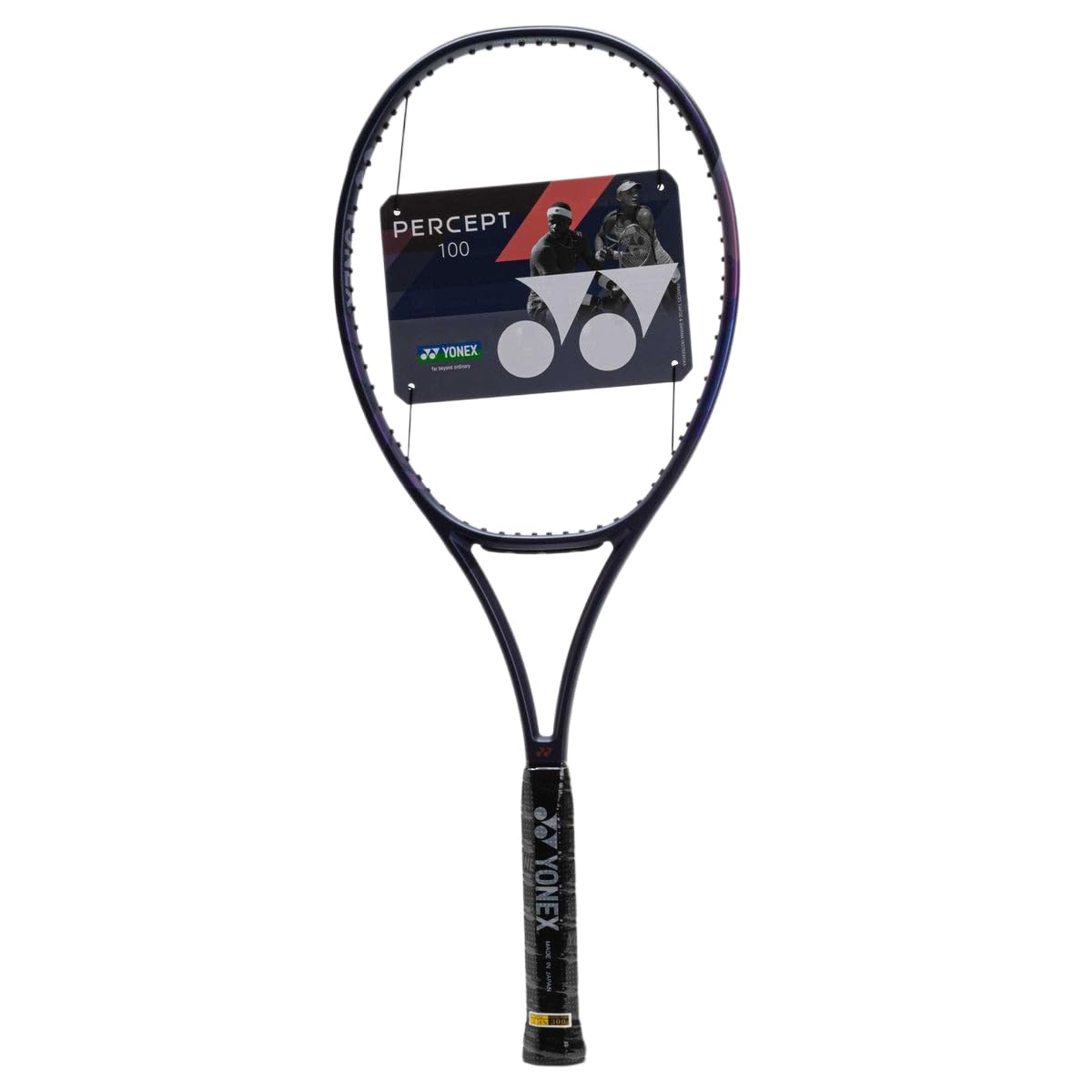 Amazon.com: Yonex Percept 100 Midnight Navy Tennis Racquet (4 1/4