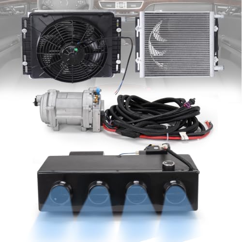12V 12000 BTU Under Dash A/C Compressor Cool Only