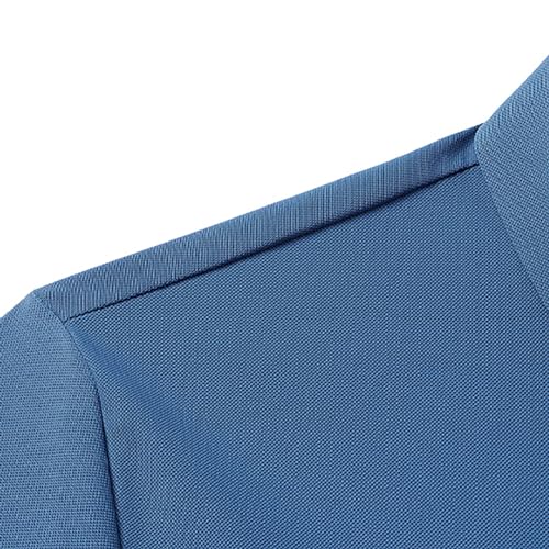 Men's Ice Silk Business Shirt Anti-Wrinkle Quick-Drying Solid Tee Short Sleeve Lightweight Casual Work Tops2