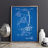 microscopio vintage Trabajos de arte en alta definición Giclee, impresos en lienzos de alta calidad, una excelente idea de regalo para sus familiares y amigos.