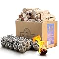 Mesa Firestarter Kit: 45 Fire Starter Pods w/ 5" Kindling for BBQ Grill, Pizza Oven, Wood Stove — Kiln Dried Wood 5" Pieces, BBQ Accessories, 6 Lbs