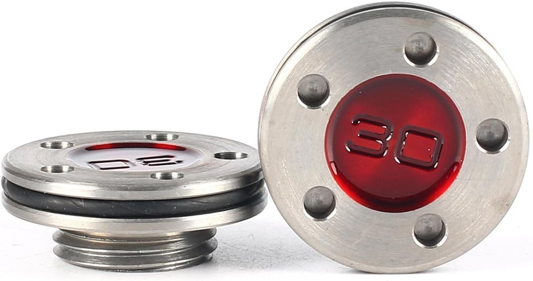 2pcs Golf Putter Pesos (G 10 G 15 G 20 G 25 G 30 G 35 G de Peso 40 G) Rojo Putter para Scotty Cameron Fastback & Squareback