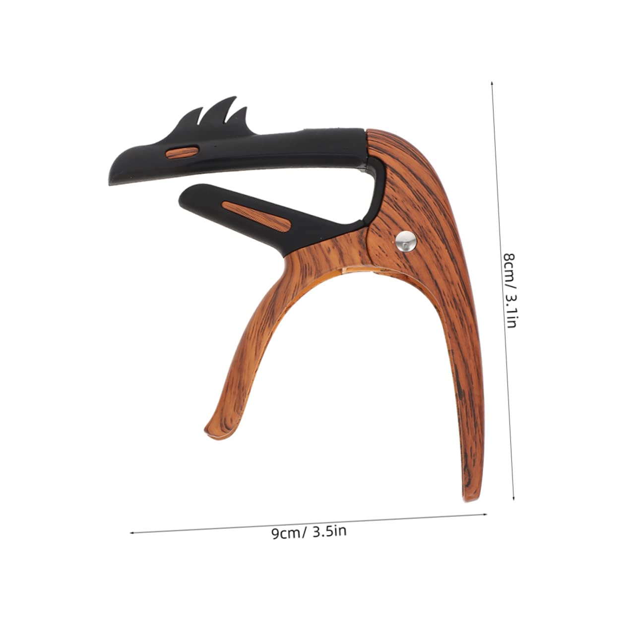 Abaodam Guitar Capo Clamp Zinc Alloy Pitch Modifier for Acoustic and Electric Guitars Tension for Effortless Performance Portable Design Guitar Accessory
