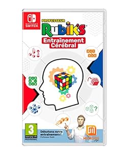 Jeu Cérébral Entraînement Professeur Rubik's (Nintendo Switch)