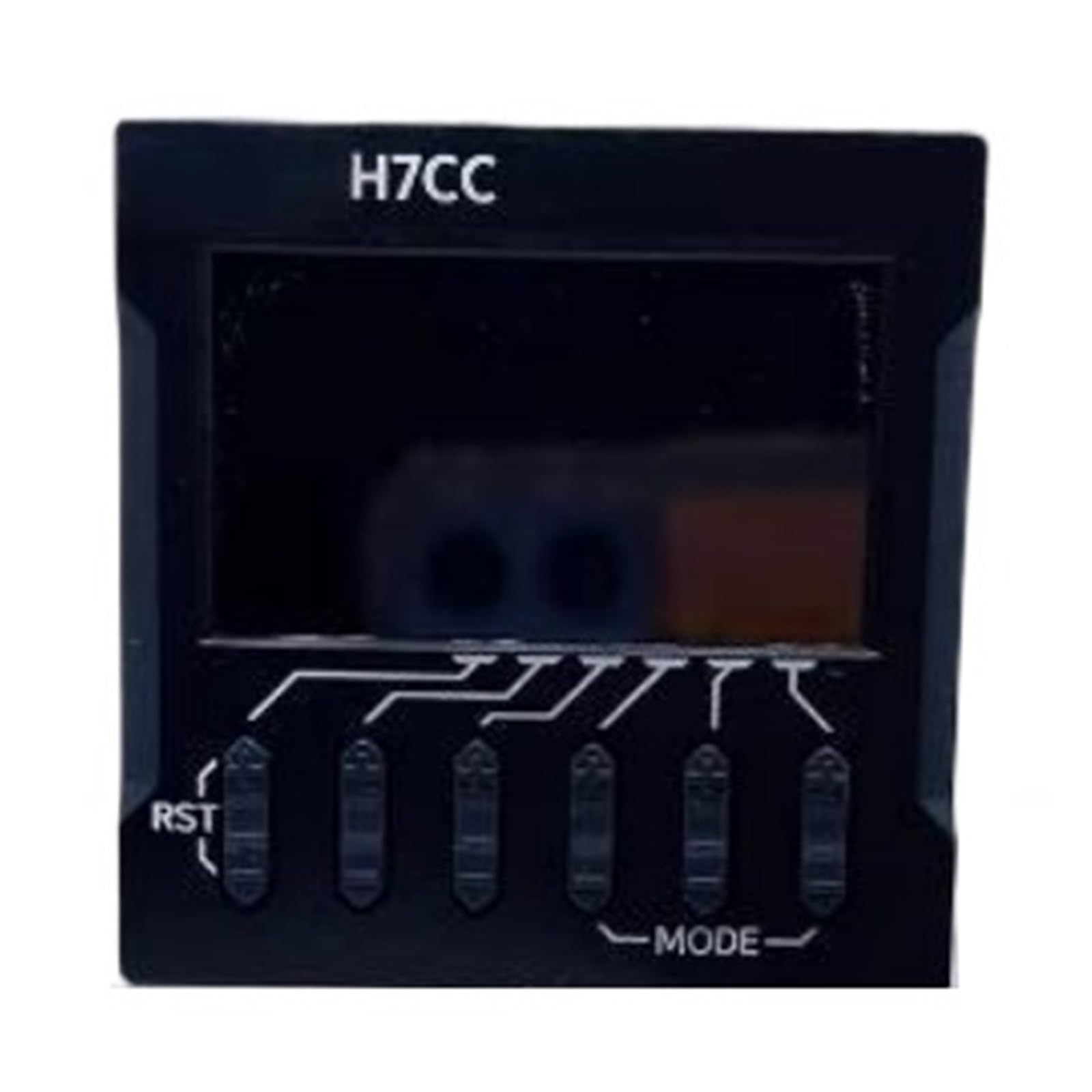 Contador digital H7CC-A para evitar errores de inventario y sobreproducción