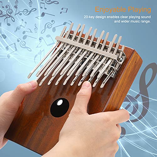 Piano À Pouce,Doigt de Kalimba de Piano en Acacia Durable,Facile À Transporter,Kit D’Instruments de Jeu de Doigt en Bois… - Les Beatles, Paul McCartney, John Lennon, RIngo Starr, George Harrison Piano À Pouce,Doigt de Kalimba de Piano en Acacia Durable,Facile À Transporter,Kit D'Instruments de Jeu de Doigt en Bois… – Image 4