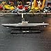 CHICHIYANG 1/350 Scale German U552 Submarine Model Alloy Die-Cast Nautical Battleship Display Model for Collection & Display