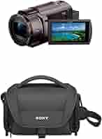 【ケース付き・美品】SONY FDR-AX45 Amazon | SONY(ソニー) 4K ビデオカメラ Handycam FDR-AX45(2018