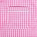Sunny Fashion Girls Dress Pink White Gingham Puff Sleeve Button Pocket School Holiday Size 10