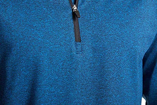 T-shirt de sport homme à manches longues et col montant zippé MAGCOMSEN