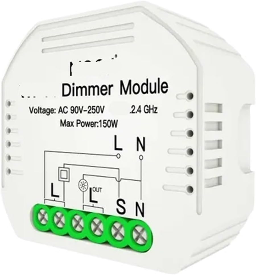 Smart Light LED Dimmer LED Dimmer 1/2 Way Switch 90V~250V/50/60Hz