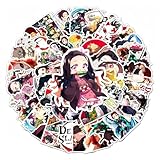 かわいいアニメシールセット 100 枚高精細防水ステッカー おしゃれ DIY デコ贴 手帳/バイク/ヘルメット/車/スマホ/パソコン/スノーボード 装飾シール (E) [並行輸入品]