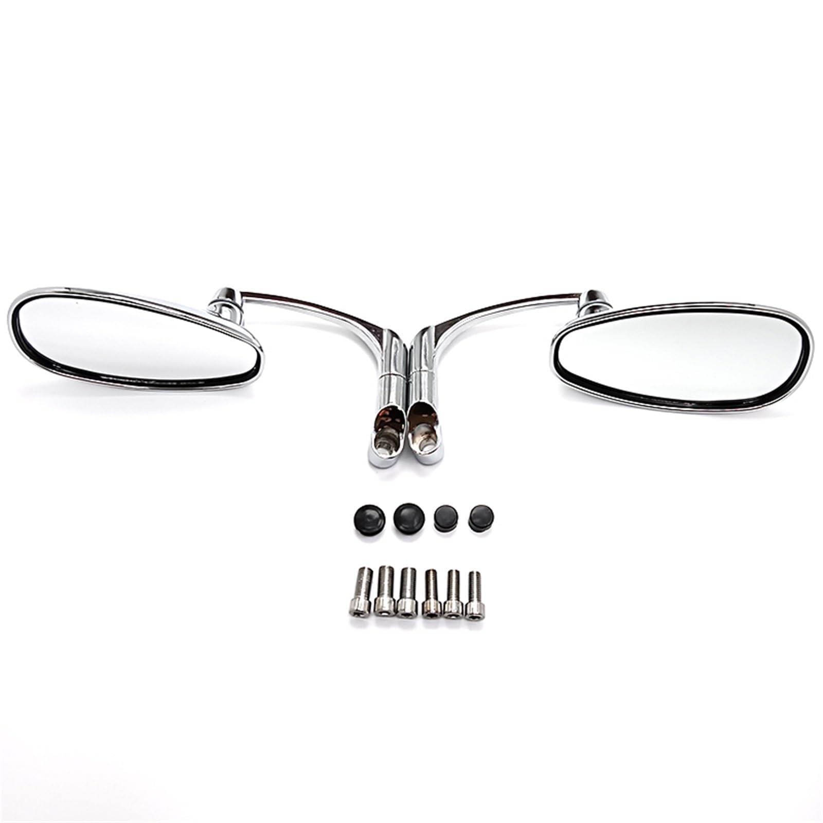 Espejos moto universal contra vibraciones y angulos ciegos en e-bike 6