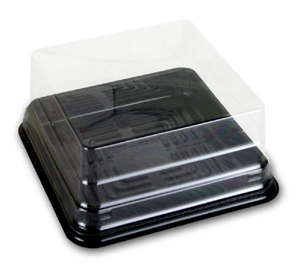 ZoeQide Grande Boîte à Pain Transparente - En Plastique PET Sans BPA - Hermétique - Avec Joint En Silicone Et 4 Clips - Empilable - Idéale Pour Le Pain, Les Pâtisseries, Les