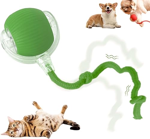 Juguete interactivo de bola para gatos y perros, juguete interactivo automático para gatos, juguete de bola para perros que se mueve disponible en Yaxa Guatemala