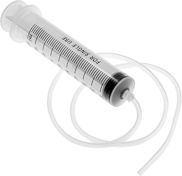 100ml Large Plastic Syringe,Reusable Liquid PlasticSyringe with 80cm Tube
