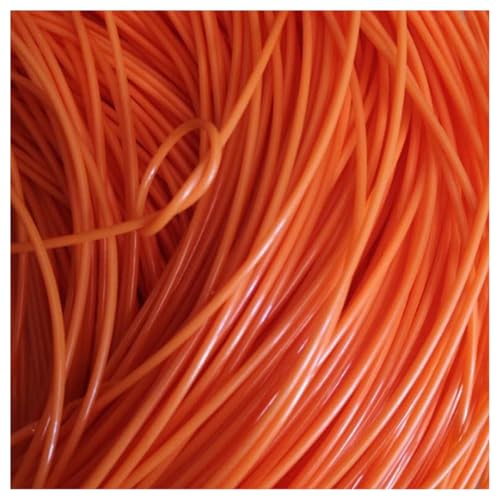 Tolospace Rattan de plástico sólido redondo de polietileno de 500 g/rollo de 2,4 mm, material de tejido de mimbre sintético para silla de jardín, mesa de café, muebles, cesta de almacenamiento