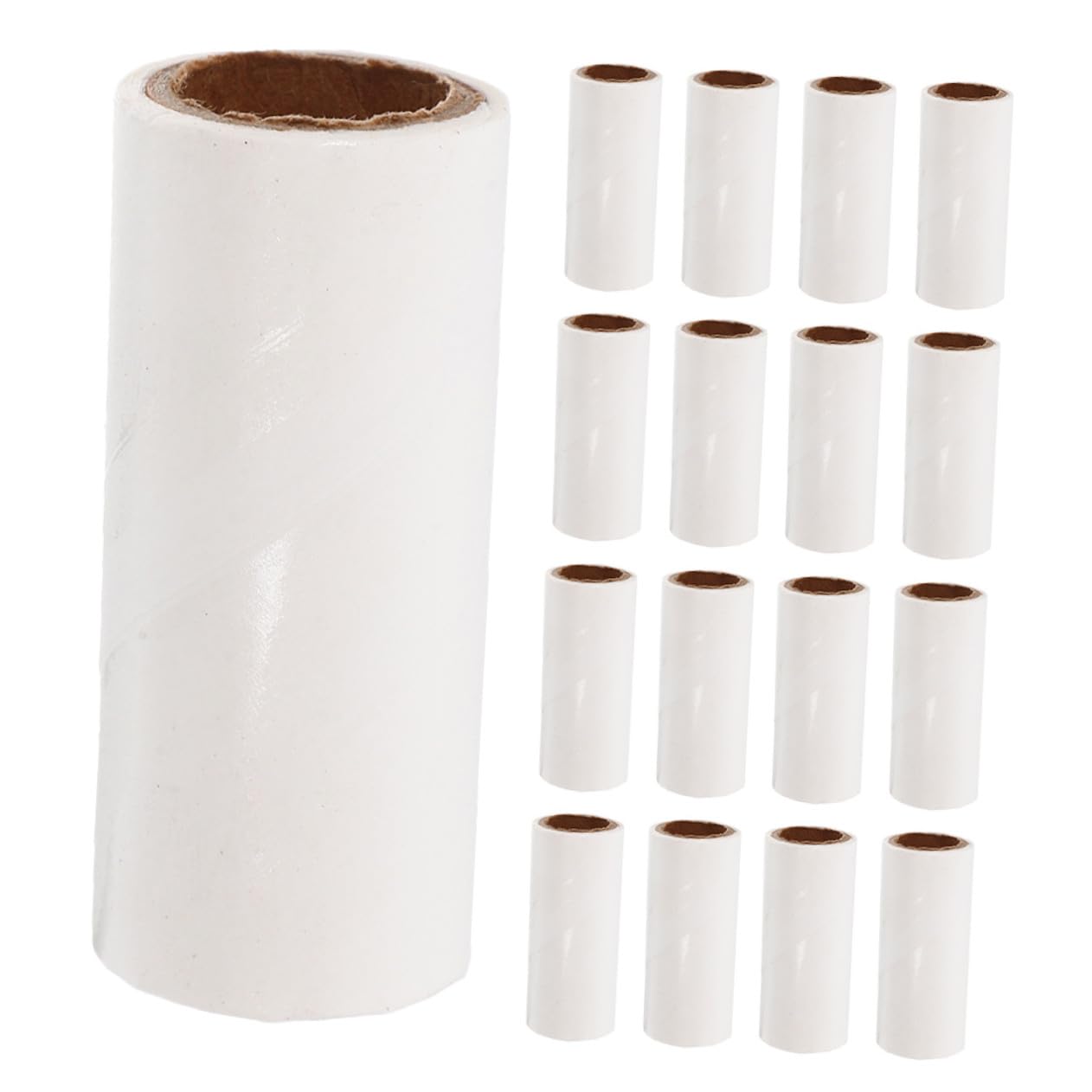 KOMBIUDA 25pièces Anti-Peluches pour Animaux Recharges Nettoyeur De Poils pour Vêtements Canapés
