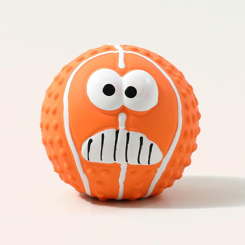 Supore Hundeball Quietschend, Hundespielzeug Ball, Dauerhaftes Hundespielzeug Tennisbälle, Hunde Bälle für Mittelgroße, Kleine Hunde und Welpen