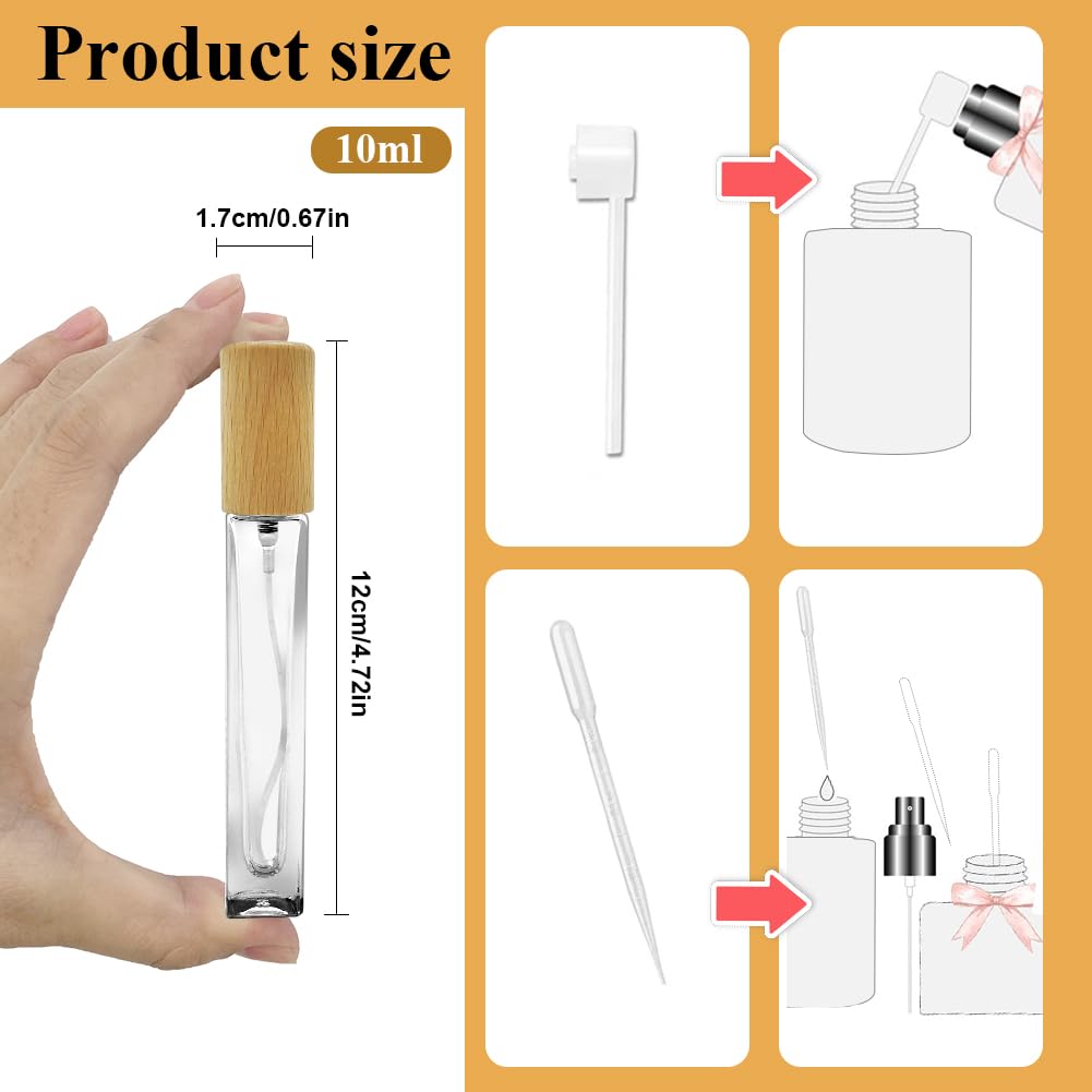 IKOPFLN Atomizzatore di Profumo 1 Pezzo Mini Porta Profumo da Viaggio Portatile Ricaricabile Bottiglia Dispenser Bottiglia per Viaggiare Festa Vita Quotidiana, atomizzatore profumo(Bianco