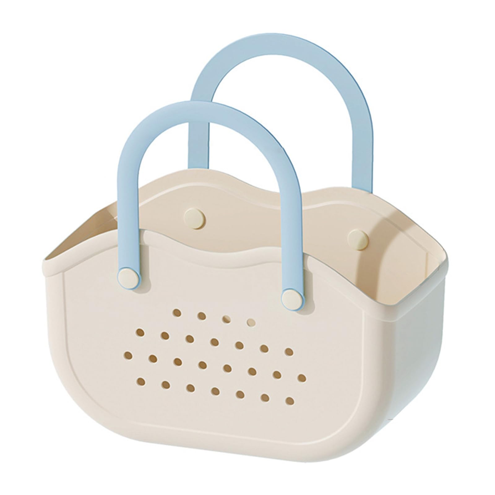 Tsophreniq Hygienic Bath Organizers with Efficient Drain Systems and Body Practical Shower Shelf Unit Portable Shower Basket