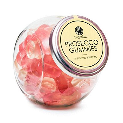 SugarSin Sparkling Prosecco Flavour Gummies Jelly Candy Sweets (non-alcoholic)