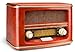 Produktbild Dual NR 1 Nostalgieradio (UKW-/MW-Tuner, Frequenzskala, Holzgehäuse, Lautstärkeregler) Braun