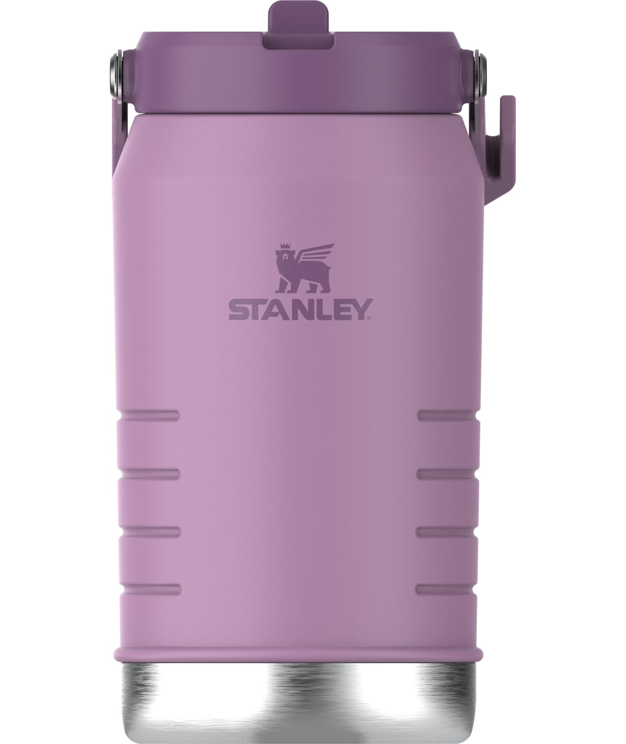 Stanley IceFlow 2.0 Flip Straw Jug with Handle 64 oz | Twist On Lid and Flip Up Straw | Leakproof for Travel and Sports | Insulated Stainless Steel |